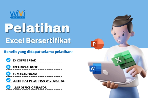 Pelatihan Excel Bersertifikat sebagai Bekal Penting di Dunia Kerja Modern